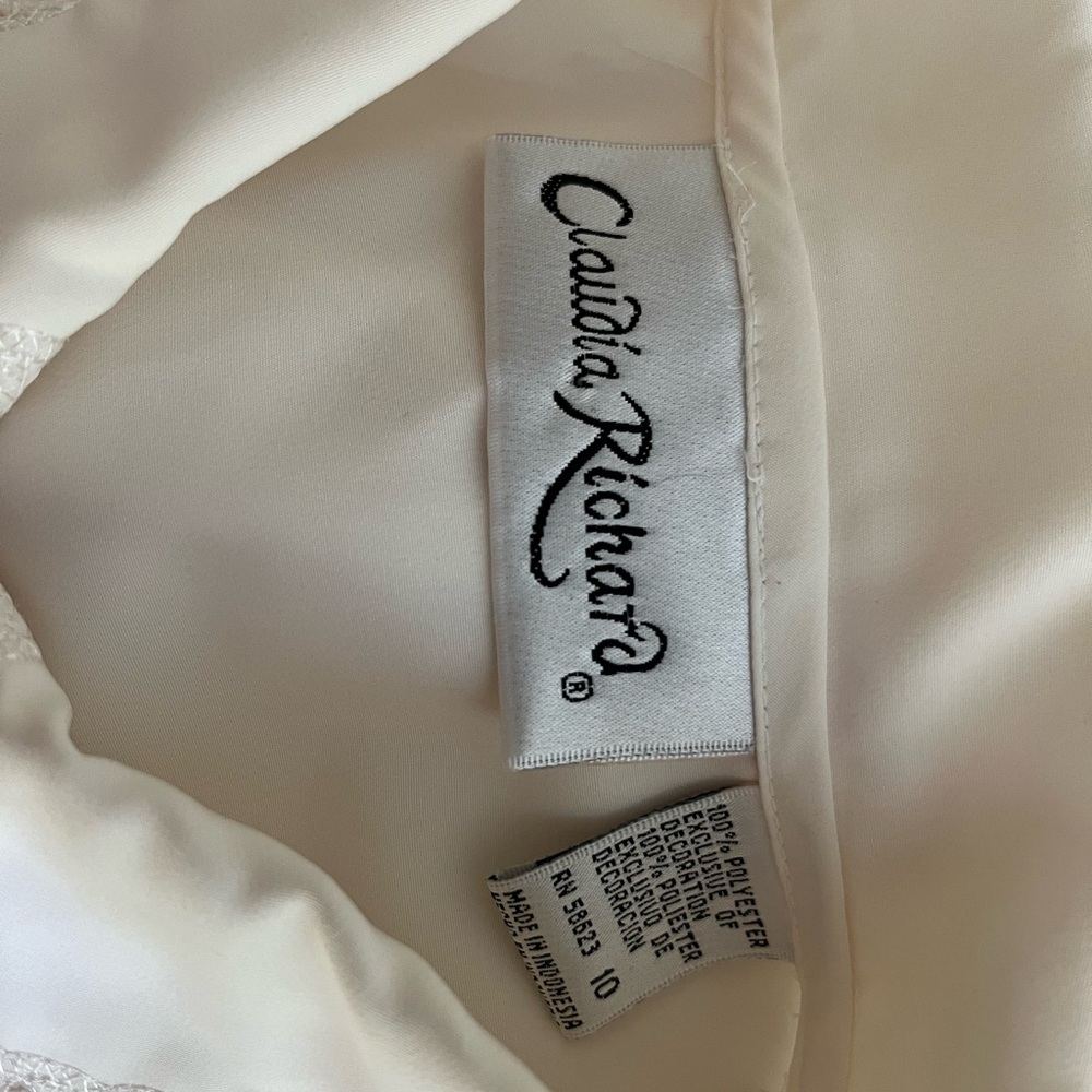 Vintage Sz10 Embellished Blouse Coquette Cottage Core 80s-90s Vibes - Picture 2 of 9